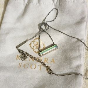 Kendra Scott Leanor Silver Pendant Necklace